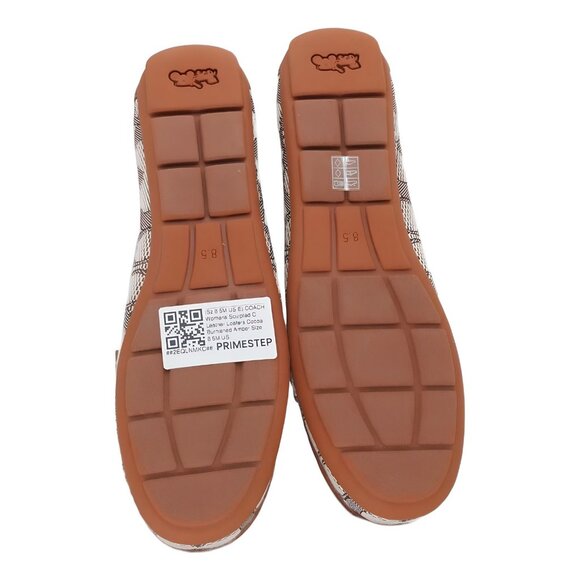 COACH Sculpted C Loafers Cocoa Burnished Amber EU 39.5 US 8.5M - Picture 6 of 6